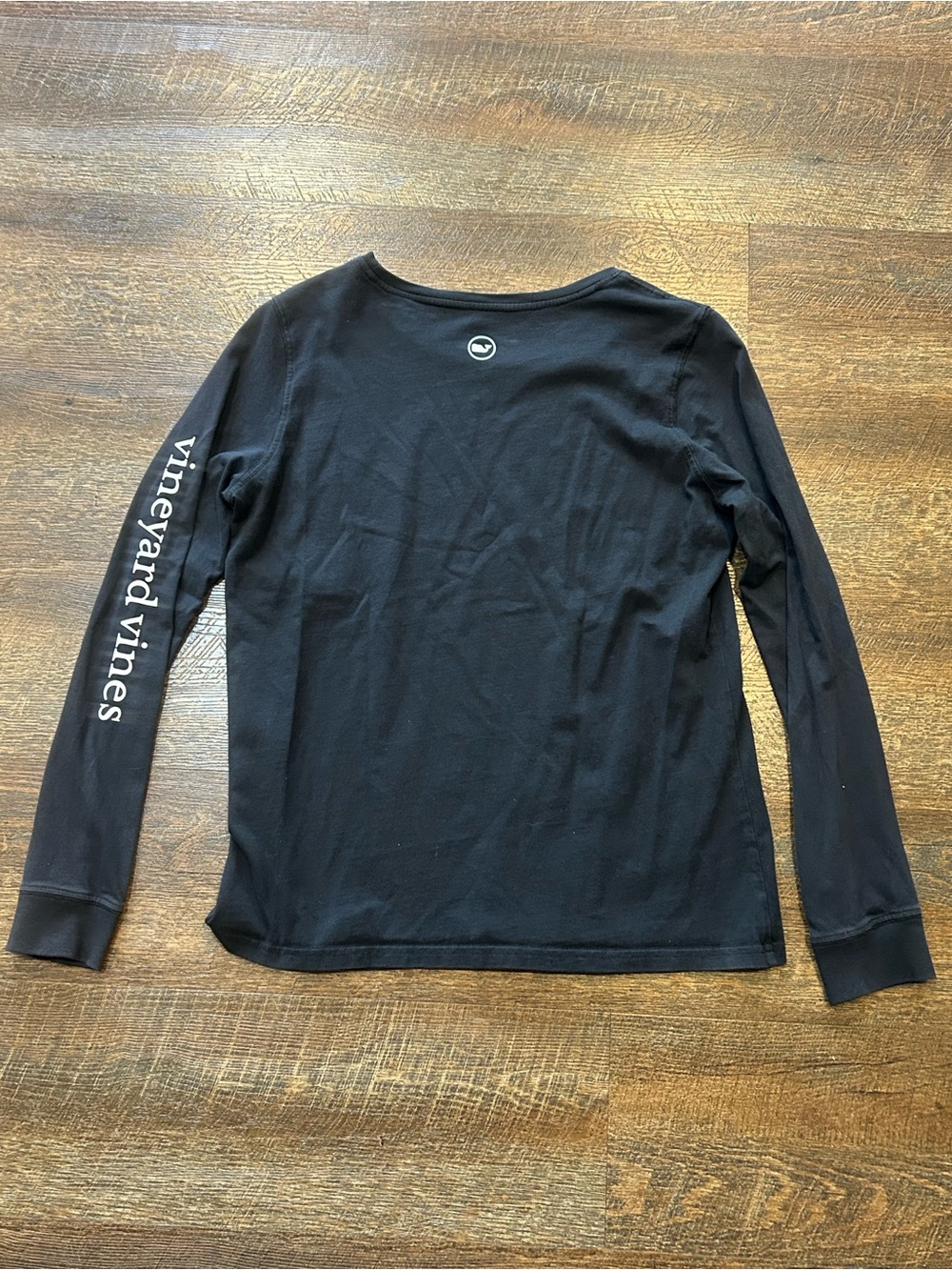 Vineyard Vines Black Crewneck Long Sleeve Tee - Picture 7 of 9